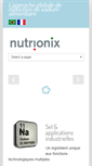 Mobile Screenshot of nutrionix.com